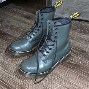 Doc Marten grey boots